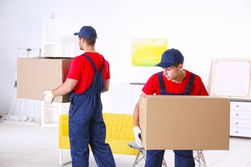 House removals service in Holland Park