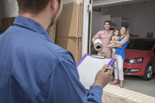 Protective packing for business assets during commercial relocation