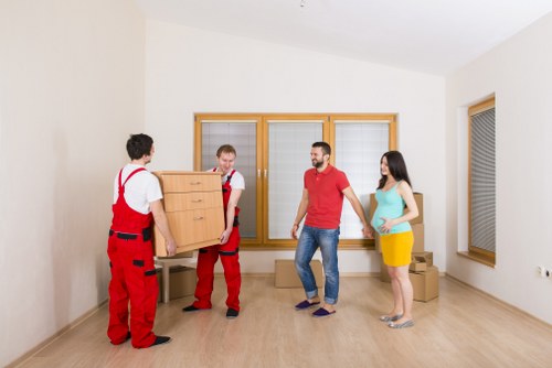 Moving truck service in Holland Park with local residential access
