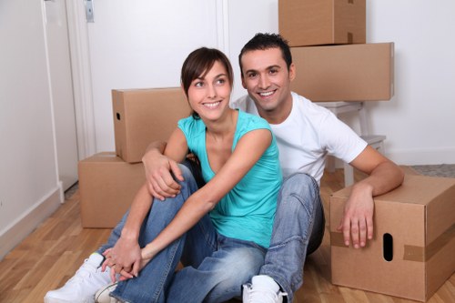 Careful loading of household items by house removalists in Hollandpark