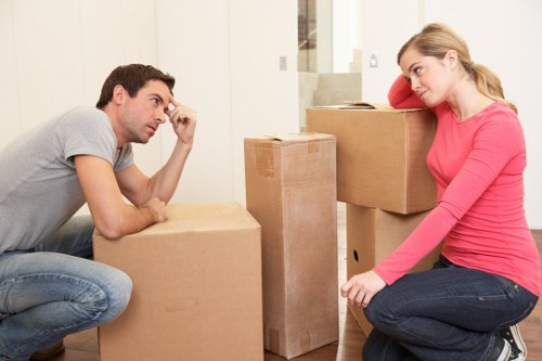 Local office moving support in a Holland Park commercial area