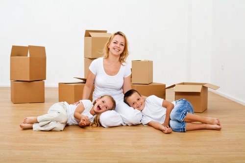 Professional man and van transport service in West London