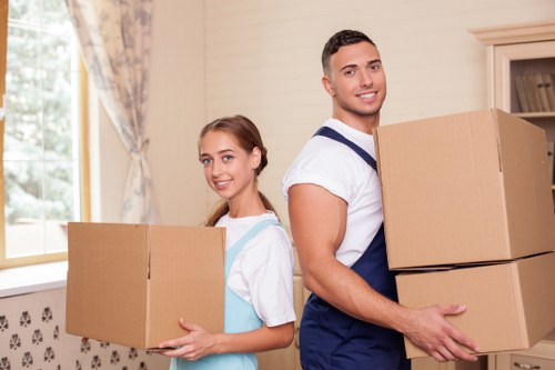 Waste and clearance items separated for lawful disposal