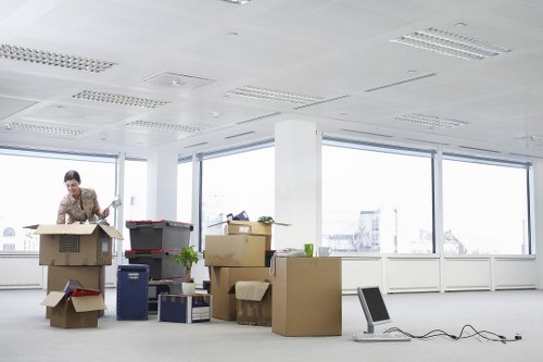Business move preparation for Holland Park offices